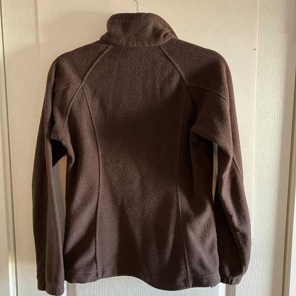 Columbia Brown Womens Fleece Zip Up Jacket - Size Small. - Picture 7 of 11